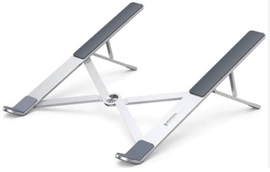 UGREEN Stalak za prijenosno računalo do 17.3", do 5 kg, sklopiv, podesiv po visini, sivi